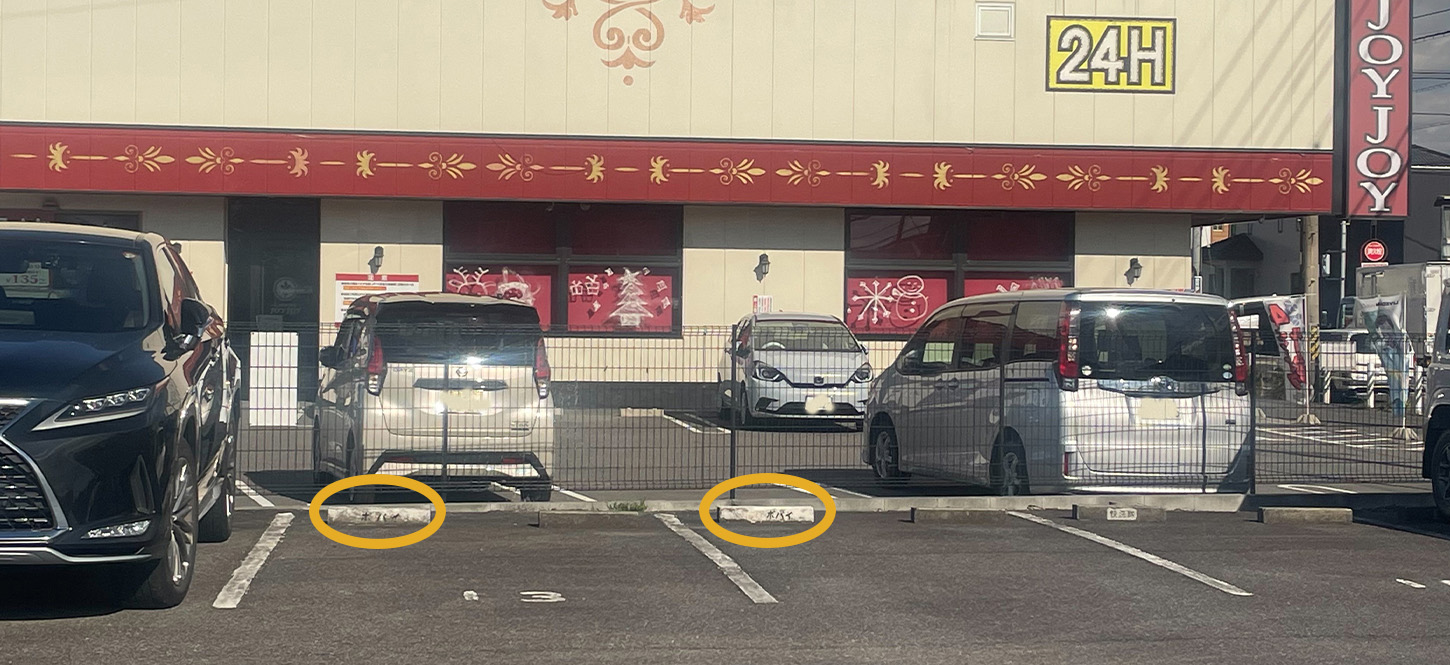 ���F�̈�̂Q�ӏ�